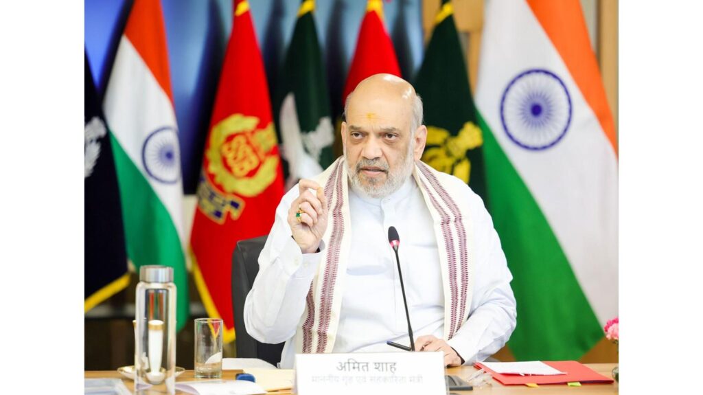 Home Minister Amit Shah reviewed the security of Jammu and Kashmir, said "security forces have complete freedom to crush terrorist threats"