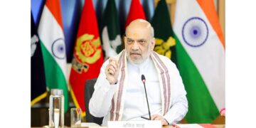 Home Minister Amit Shah reviewed the security of Jammu and Kashmir, said "security forces have complete freedom to crush terrorist threats"