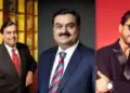 Hurun Rich List 2025:&nbsp;अमीरों की लिस्ट में मुकेश अंबानी ने फिर&nbsp;किया टॉप! SRK ने भी लिस्ट में बनाई जगह, देखे पूरी लिस्ट&nbsp;