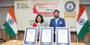 India creates three Guinness World Records under 'Healthy Women, Empowered Families' campaign