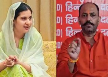 Iqra Hasan Pinky Chaudhary Controversy Statement Sparks Political Heat UP|Hindu Raksha Dal IqraHasan | You have such status that you wore salwar due to fear of sword...! What did Hindu leaders say about Iqra Hasan? , News Track in Hindi