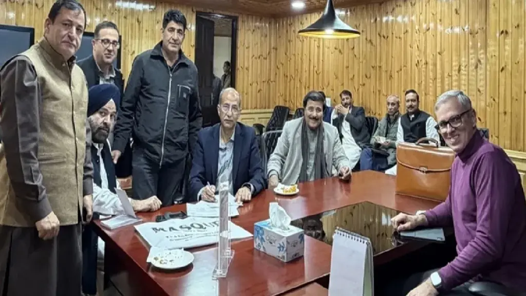 Jammu-Kashmir Rajya Sabha Election Results: Jammu and Kashmir Rajya Sabha election results declared, National Conference wins three seats and BJP wins one, Jammu and Kashmir Rajya Sabha election results declared, National Conference wins three seats, BJP wins one