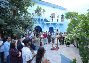 Jodhpur Arts Week has a grand opening, artwalk and live art display special