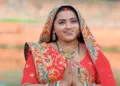 Kajal Raghavani's Chhath special song released, actress became Chhath vraati wearing sixteen makeups