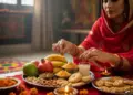 Karwa Chauth 2025 : दिनभर व्रत के बाद 2 मिनट के इस वीडियो में सुहागिने जाने&nbsp;क्या खाएं और क्या नहीं&nbsp; ? जाने पूरा डिनर प्लान&nbsp;