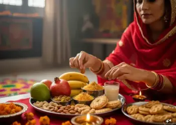 Karwa Chauth 2025 : दिनभर व्रत के बाद 2 मिनट के इस वीडियो में सुहागिने जाने&nbsp;क्या खाएं और क्या नहीं&nbsp; ? जाने पूरा डिनर प्लान&nbsp;