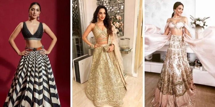 Karwa Chauth 2025 Style Guide: करवाचौथ पर लहंगे में दिखें सबसे खूबसूरत, स्टाइलिंग के लिए रश्मिका&nbsp;से लेकर कियारा तक से लें इंस्पिरेशन