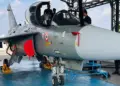 LCA Tejas Mk1A Completed Maiden Flight: India's indigenous fighter aircraft Tejas Mk1A takes its maiden flight, Rajnath Singh said, a vivid symbol of India's increasing self-reliance in the defense sector, India's indigenous fighter aircraft Tejas Mk1A takes its maiden flight, Rajnath Singh says, a shining symbol of India's growing self-reliance in the defense sector