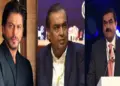 M3M Hurun India Rich List 2025: For the first time in the list of India's most rich people, Shah Rukh Khan's name, Know who is on the position of number one and two, Shah Rukh Khan's name on India's Richest list for the first time; Find out who is at number one and two.