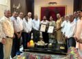 Maheshwari Samaj and Mahesh Seva Samiti honored the brothers and sisters selected in RAS.