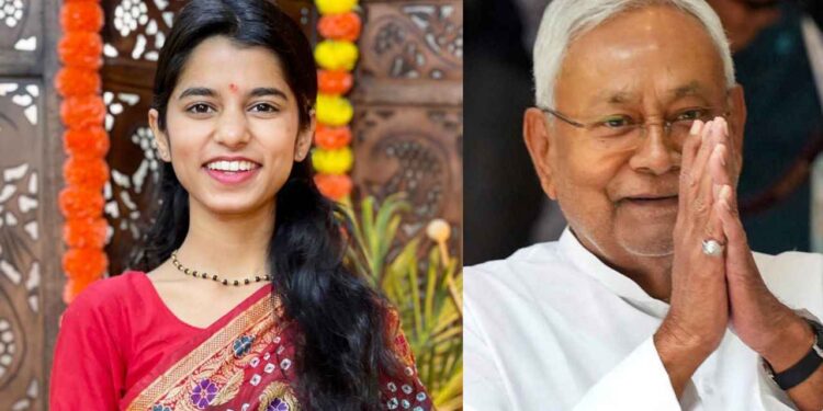 Maithili Thakur Enters Bihar Politics: BJP Ticket & Plans to Serve, Comments on CM Nitish Kumar | Will Maithili Thakur put on political tone? Told how the whole matter started, special comments on CM Nitish. News Track in Hindi