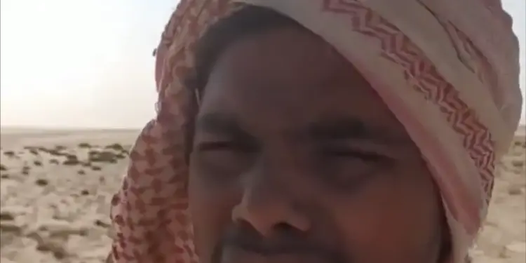 Malik snatches passport in Saudi, sends Indian migrant worker to desert to work. Send any information here to save life.