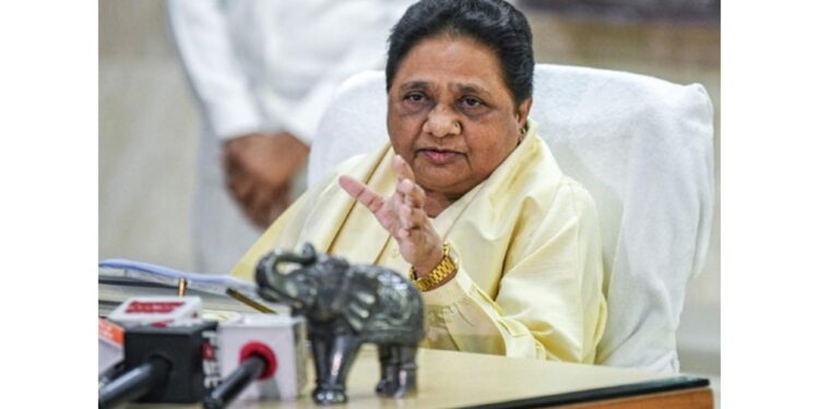 Mayawati targets former BJP MLA Raghavendra Pratap Singh's hate speech case, says, "Instead of security, strict action should be taken"