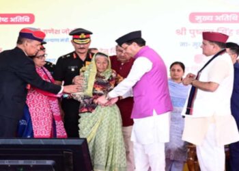 Military dham became the identity of immortal martyrs, CM Dhami Made Big Announcements for the Brave | Identification of immortal martyrs became military dham, CM Dhami made big announcements for brave families. News Track in Hindi