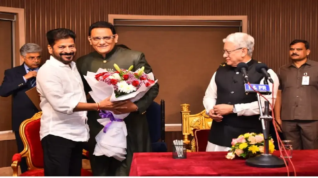 Mohammad Azharuddin Sworn In As Telangana Minister: Former Indian cricket captain Mohammad Azharuddin becomes minister in Telangana government, administered oath by Governor.