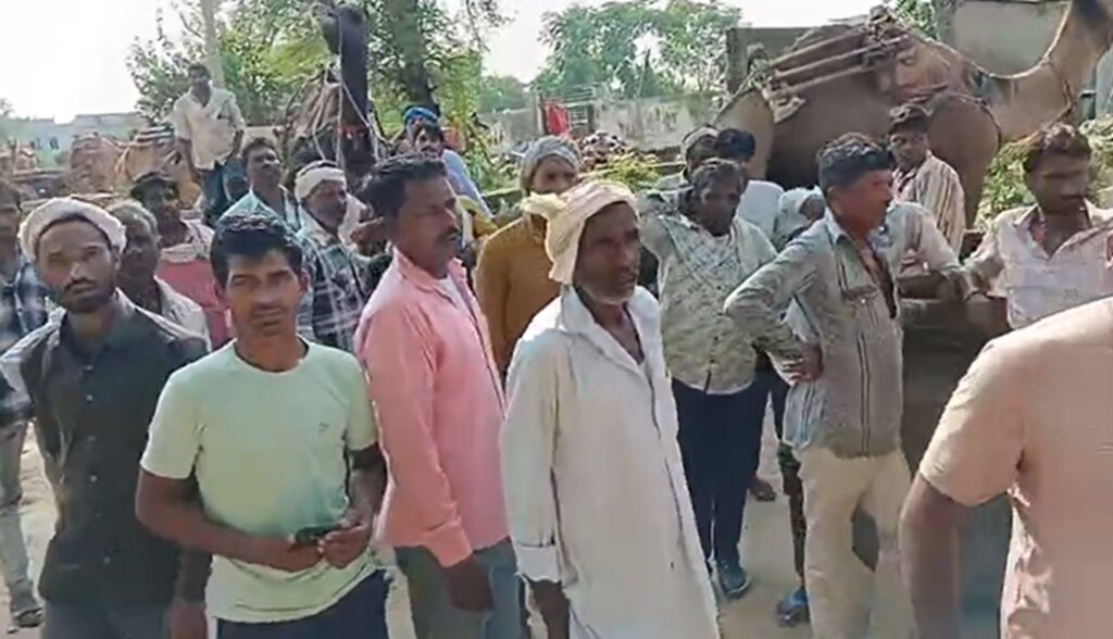 Molai Pura from Molai Pura to Banas river opened by police explains