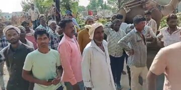 Molai Pura from Molai Pura to Banas river opened by police explains