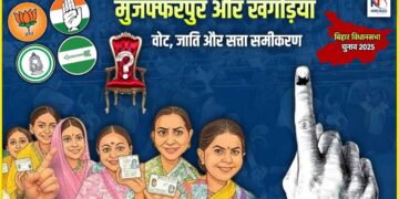 Muzaffarpur–Khagaria Election Battle 2025: Caste Equations, Key Candidates and Seat Analysis | Whose government will be formed in Muzaffarpur-Khagaria? Understand the complete equation of 15 seats here | News Track in Hindi