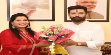 NDA Candidate Seema Singh's Nomination Cancelled: Bad news for the NDA camp ahead of Bihar voting, Seema Singh's nomination cancelled, Chirag Paswan had given ticket from Madhaura, Bad news for the NDA camp ahead of Bihar voting; Seema Singh's nomination cancelled; Chirag Paswan had given her the ticket from Madhaura.