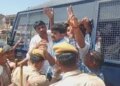NSUI protested against BJP government in Kota, many student leaders arrested in exclusive video