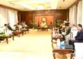 नेपाल की प्रधानमंत्री सुशीला कार्की ने आगामी चुनावों पर चर्चा के लिए पार्टी नेताओं से मुलाकात की