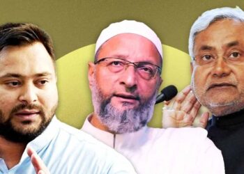 Owaisi Sparks Political Storm in Bihar, Attacks Nitish, Targets Tejashwi as Patna Shaitan | From 'I Love Nitish' to Satan of Patna, Owaisi selected and targeted, there was a big ruckus before the election. News Track in Hindi