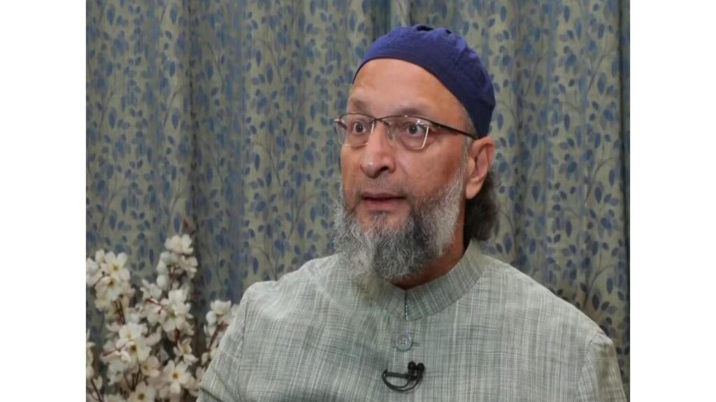 Owaisi took a jibe at the allegations of being 'BJP's B-team', said, "Introspect and see how weak you are"