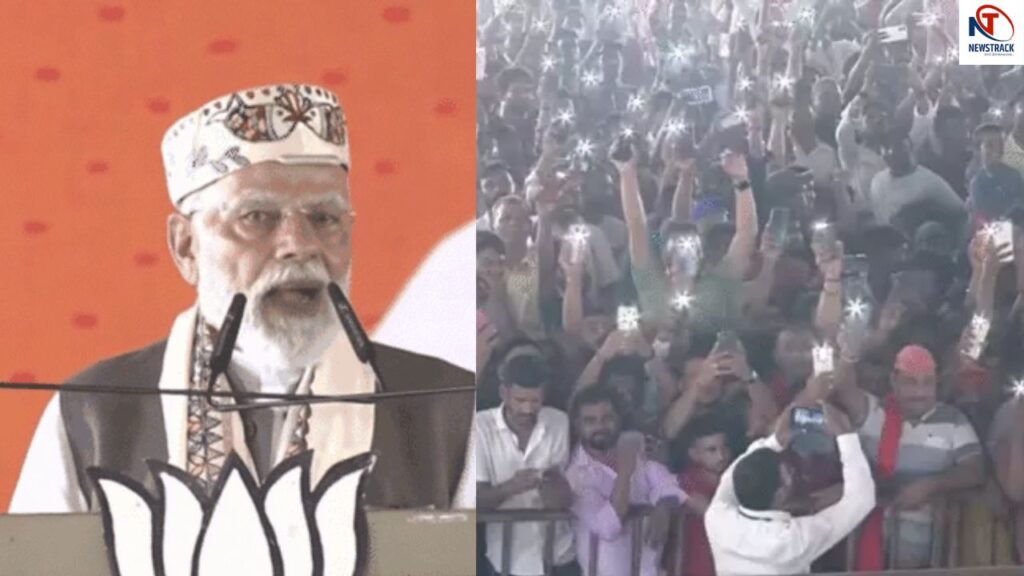 PM Modi Bihar Visit Modi Tribute to Karpoori Thakur. PM Modi Samastipur Begusarai Rally Updates. , PM Modi Bihar Visit: After lighting the lights during the day, Modi asked - Do you need a lantern even in this much light? no way! , News Track in Hindi