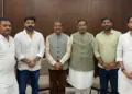 Power Star Pawan Singh: Pawan Singh became the star campaigner of BJP in Bihar, met politicians regarding election strategy.