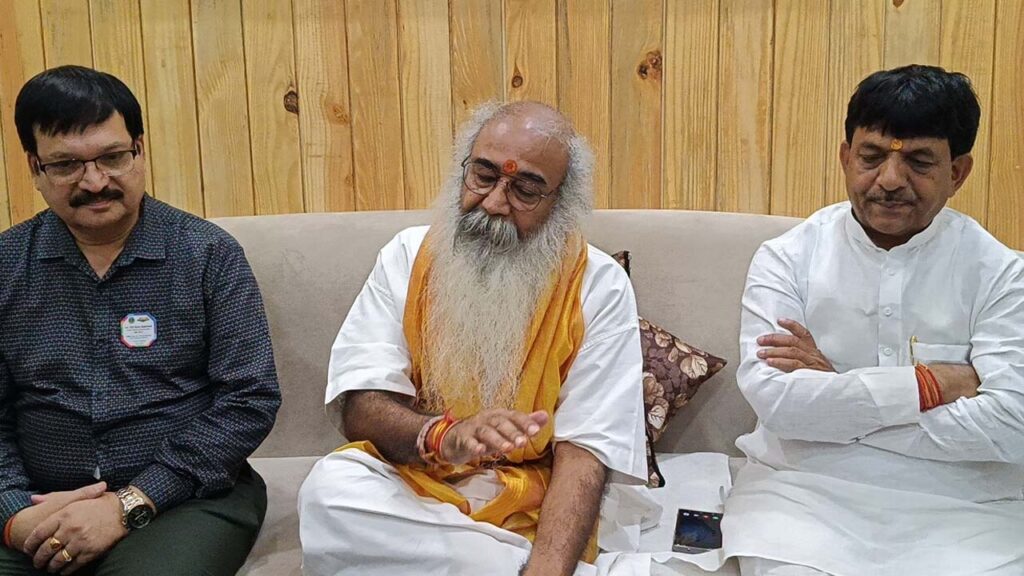 Pramod Krishna Accuses Samajwadi Party of Links With Terrorists | Muzaffarnagar News: Acharya Pramod Krishnam accused: Samajwadi Party relationship with terrorists. News Track in Hindi