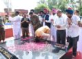 Punjab: Minister of State for Defense in Ferozepur paid tribute to martyrs, review of flood relief works
