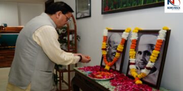 Pushkar Singh Dhami | Uttarakhand Chief Minister | Gandhi Jayanti 2025 | Uttarakhand News: Uttarakhand CM urged the youth to adopt Gandhi and Shastri's ideal. News Track in Hindi