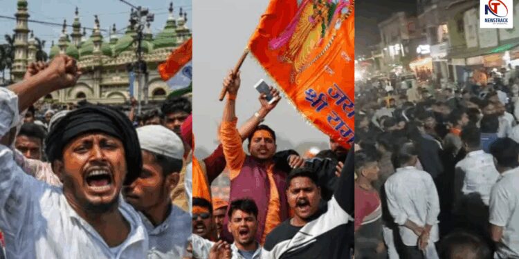 RSS Activist Beaten by Muslims in Madhya Pradesh, Tensions Rise, Protests Erupt in Town. Muslims beat up RSS preacher, Hindu organizations get angry, riot like atmosphere in Madhya Pradesh. News Track in Hindi