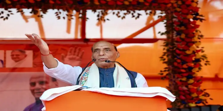 Rajnath Singh Lashed Out At Mahagathbandhan: Those who grabbed land in the name of jobs today… Rajnath Singh lashed out at the Grand Alliance