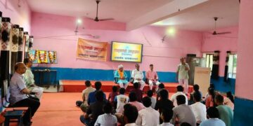 Sanskrit language comprehension class started in Lawan, 35 participants will learn to communicate fluently in Sanskrit.