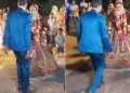 Seeing the dance steps of the groom, the bride also started laughing, can't stop laughing after watching the viral video.