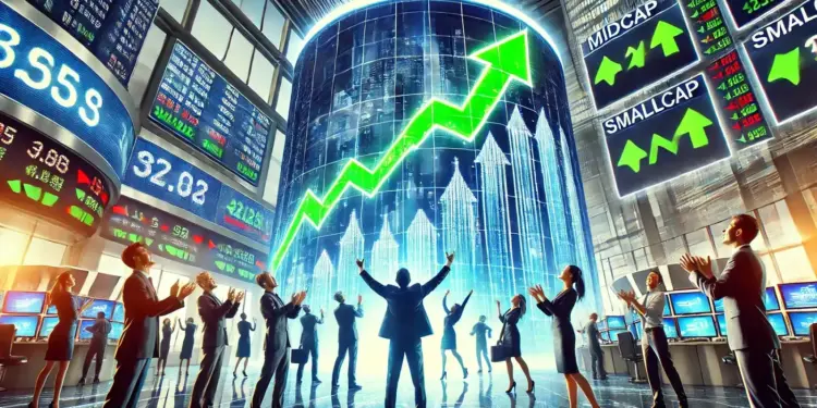 Share Market Closing : जबरदस्त तेजी के साथ बंद हुए बाजार,&nbsp;सेंसेक्स 580 और निफ्टी 180 अंक उछलकर&nbsp;25,000 के पार बंद