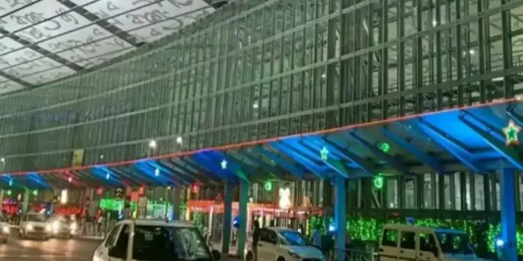 Subhash Chandra Bose International Airport of Kolkata achieved new record during Durga Puja