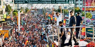 Tamil Nadu: Leader dies in stampede