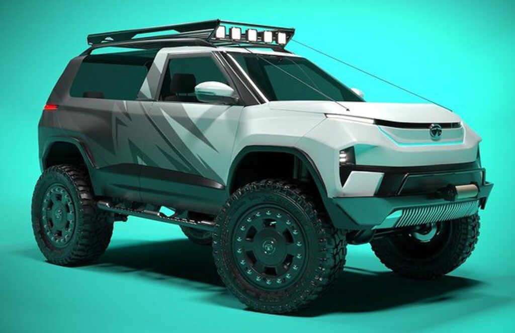 tata sierra rendering