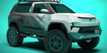 tata sierra rendering