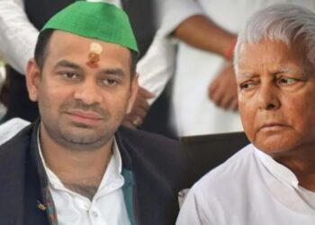 Tej Pratap Yadav's Big Statement on Lalu Yadav, Says No Shadow Over Him Ahead of Bihar Elections. Tej Pratap's rebellious attitude, gave a big statement about Lalu before the elections, said - Rahul-Tejashwi are under protection. News Track in Hindi
