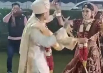 The bride and groom's dance on the DJ floor, the Haryanvi songs crossed the songs in such a way that the video has gone viral in minutes