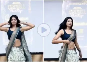 The girl did such a hot dance on the song 'Choli Ke Peeche' that the whole hall echoed with whistles, you will also be left breathless after watching the viral video.