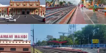 The world's most unique railway station is in India! Where half the train is parked in one state, half in another, who knows where this place is?