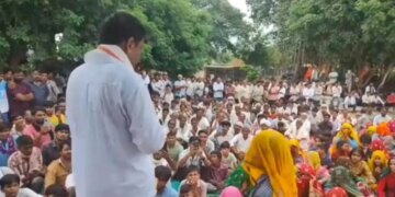 "There will be agitation for the purpose of dying ...." Naresh Meena's sharp attitude brought new direction to the land struggle, the fears of violence in the video area