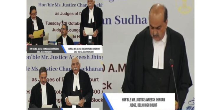 Three judges took oath in Delhi High Court, number and diversity of benches increased