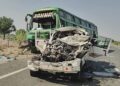 Tragic road accident in Barmer: Fierce collision between bus and Bolero Camper, driver dies
