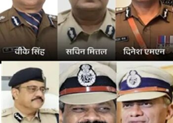Transfer of 34 IPS officers in Rajasthan: Sachin Mittal becomes Jaipur Police Commissioner, Dinesh MN gets command of ATS and Govinda Gupta gets command of ACB.