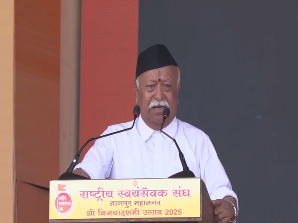 Unity of Hindu society is a guarantee of India's security and development: Mohan Bhagwat on Vijayadashami